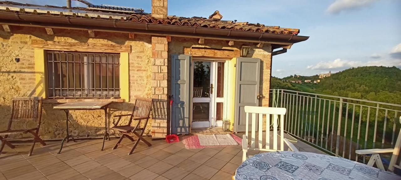 La Terrazza In Collina Lägenhet Monte Orsello Exteriör bild